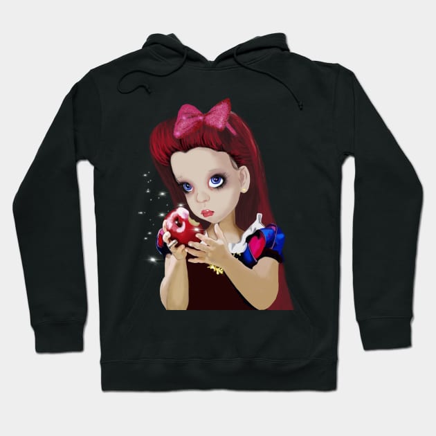 Snow white Hoodie by Accabella